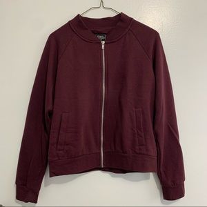 BOMBER STYLE SWEATER